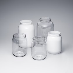 PET Big Round Jars